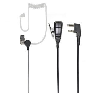 2-stifts PNI HS91 mikrofonheadset kompatibelt med HP8001L PNI-station och Kenwood radiostationer