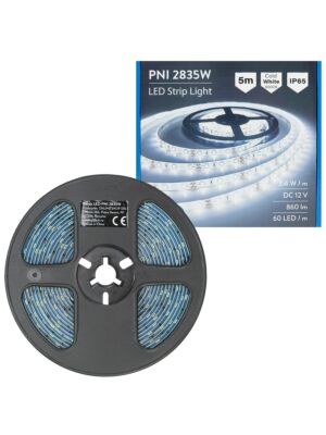 LED-list PNI 2835W, kall vit