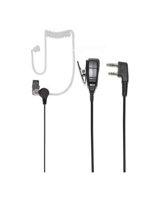 2-stifts PNI HS91 mikrofonheadset kompatibelt med HP8001L PNI-station och Kenwood radiostationer