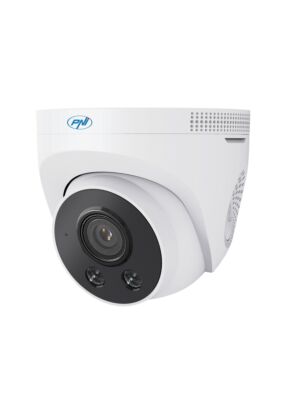 Videoövervakningskamera PNI IP505J POE, 5MP, kupol, 2,8 mm, för utomhusbruk, vit