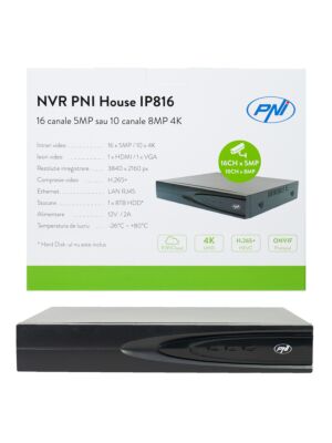 NVR PNI House IP816 med 16 kanaler