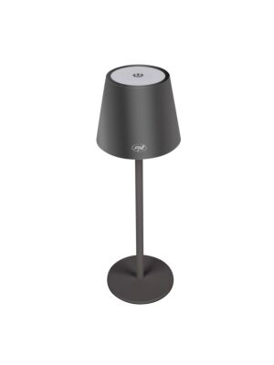 Bordslampa PNI LTB04 2,5W, med batteri, USB-laddning, Svart färg